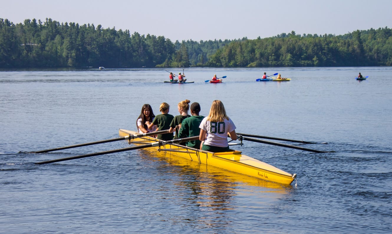 Girls doing crew