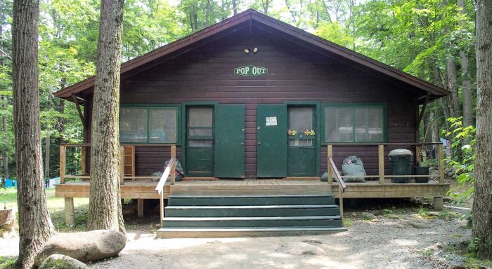 Girls cabin exterior