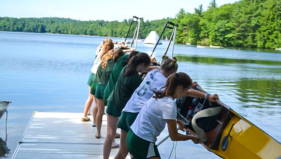 Flipping over a crew boat