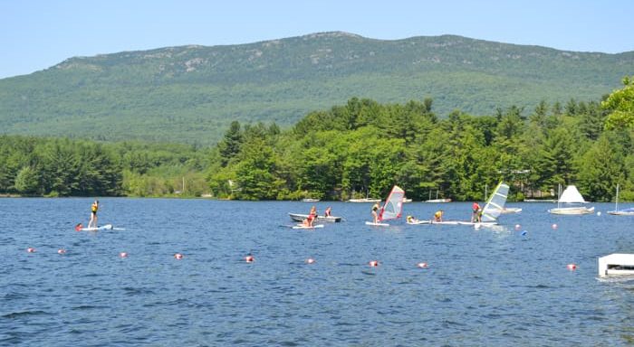 Wa-Klo lake and Mount Monadnock